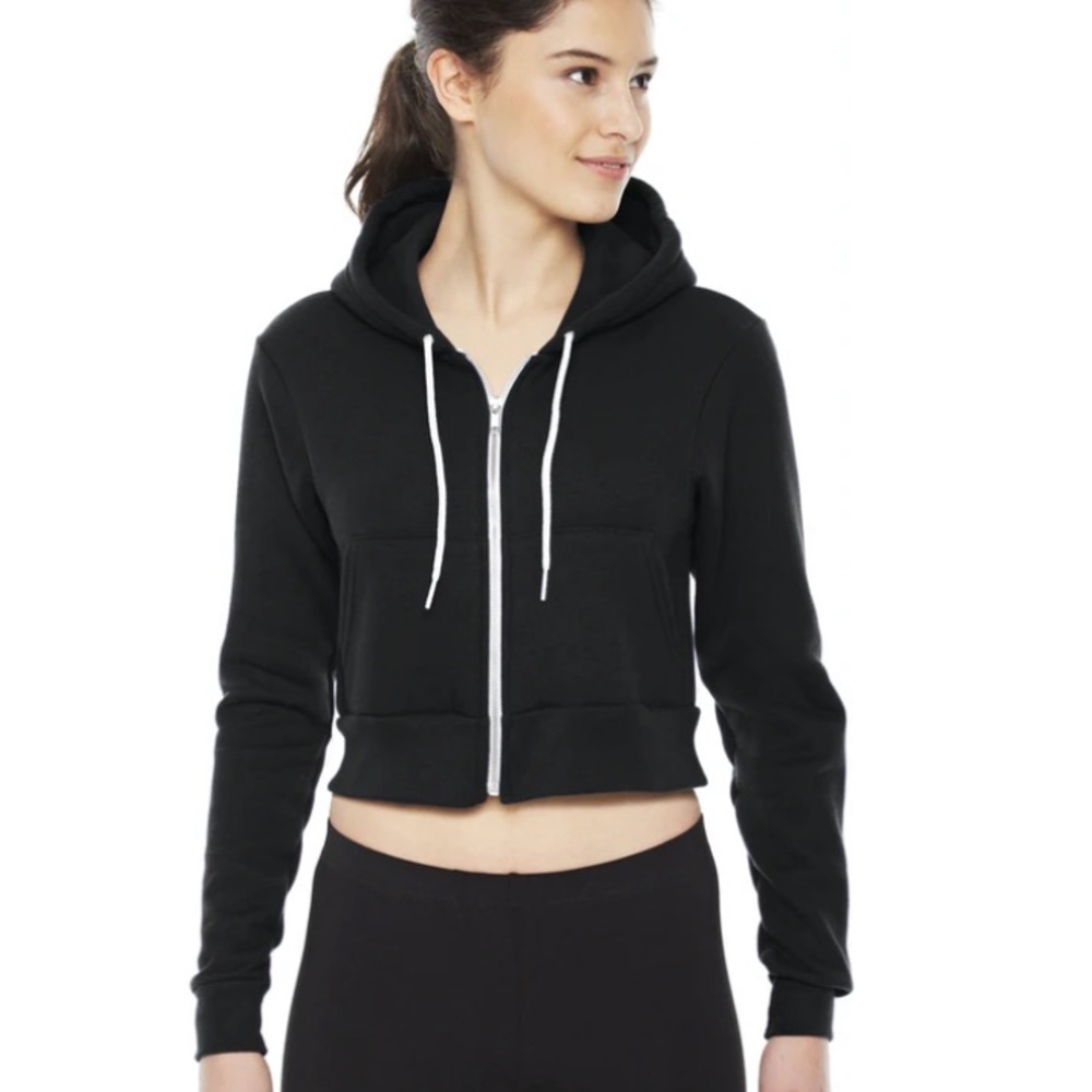 American Apparel Cropped Sweater womens